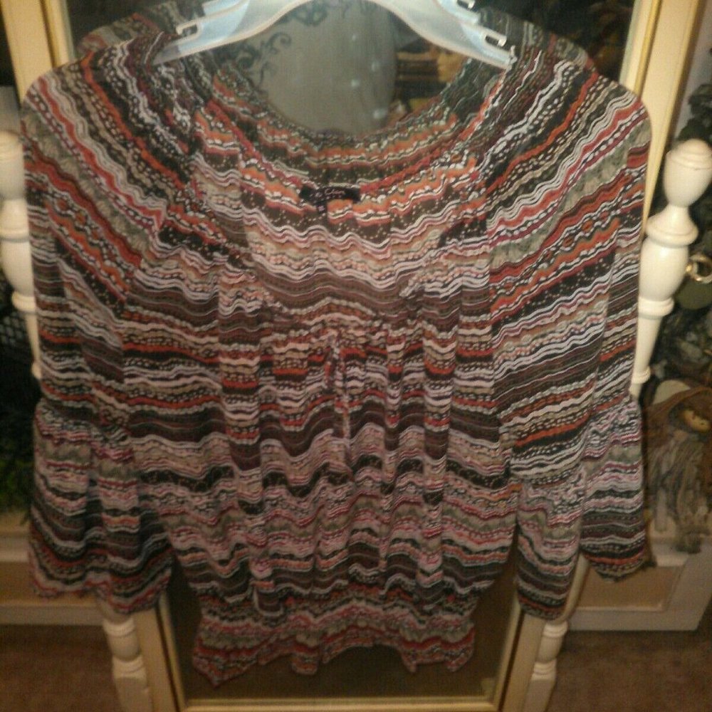 EUC Violet Claire New York Sz XL Women's Blouse To